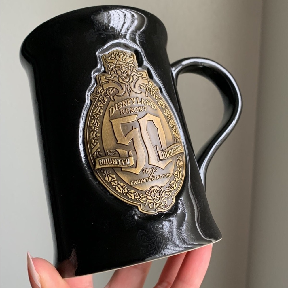 Disneyland Haunted Mansion 50th anniversary mug